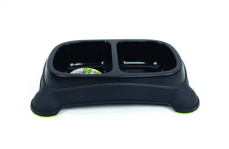 Comedero de Plástico Doble